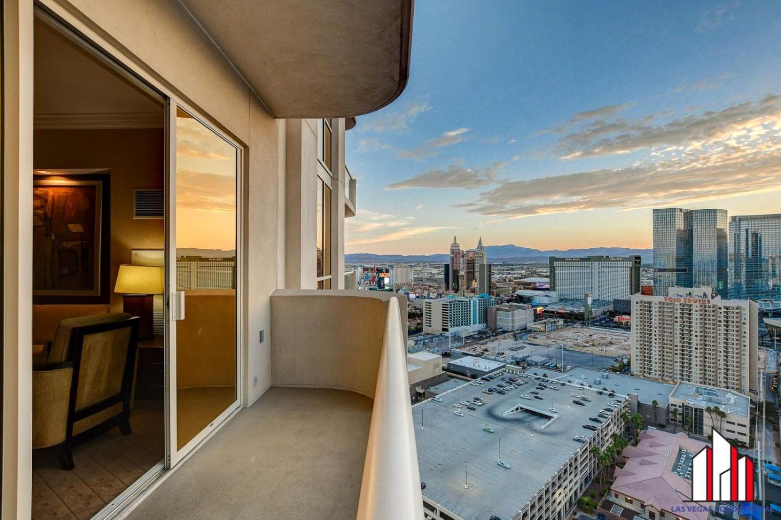 Mgm Signature-30-705 F1 Track & Strip View Balcony Лас-Вегас Экстерьер фото