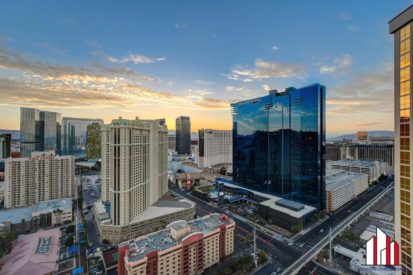 Mgm Signature-30-705 F1 Track & Strip View Balcony Лас-Вегас Экстерьер фото