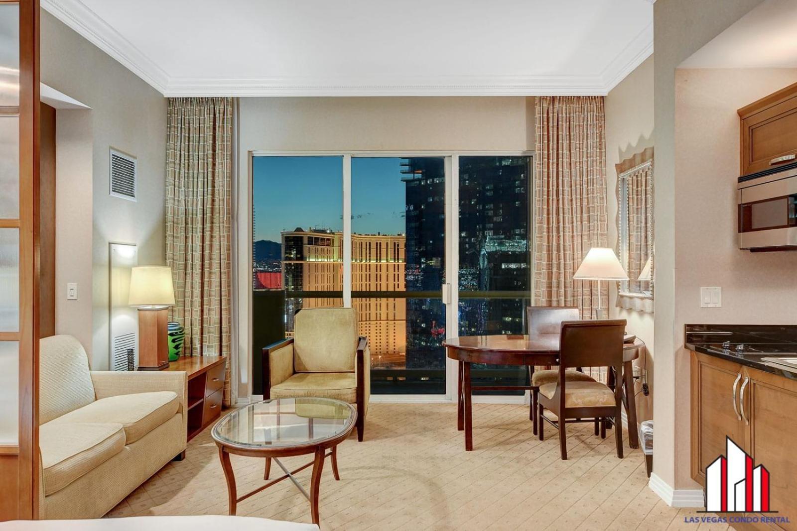Mgm Signature-30-705 F1 Track & Strip View Balcony Лас-Вегас Экстерьер фото