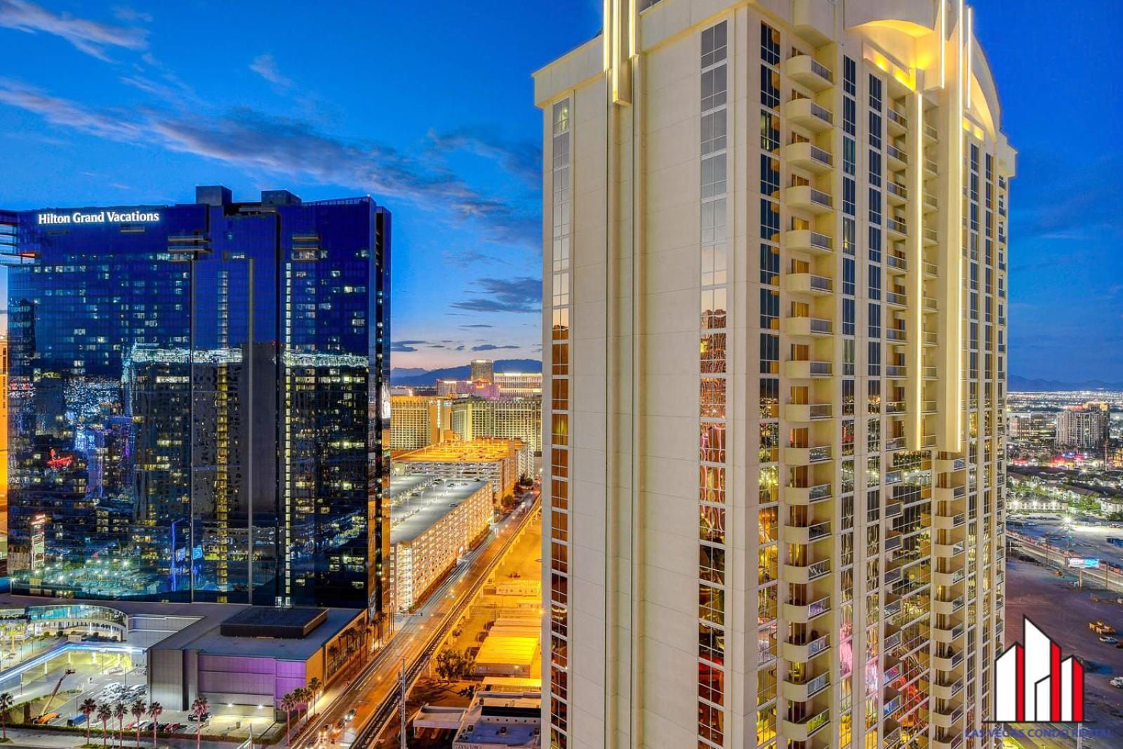 Mgm Signature-30-705 F1 Track & Strip View Balcony Лас-Вегас Экстерьер фото